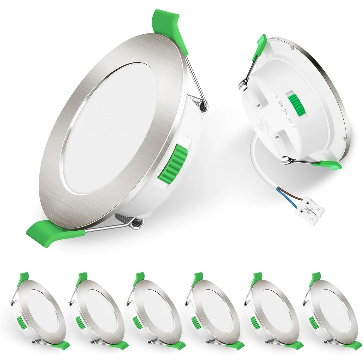 ALUSSO Ultra Slim 4W Dimmable LED Downlight 68mm Cutout 6-Pack - Gomix Brands Outlet